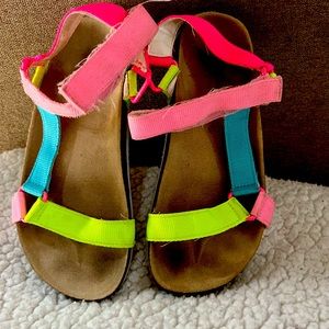 Sandals colorful
